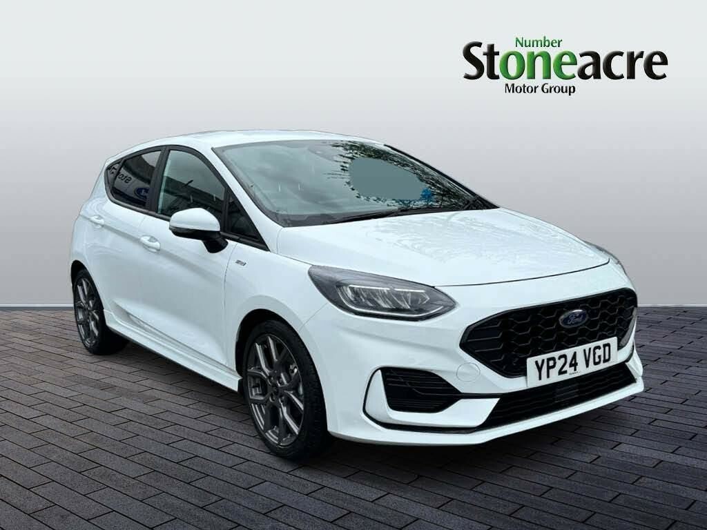 Compare Ford Fiesta 1.0T Ecoboost St-line Edition Euro 6 Ss YP24VGD White