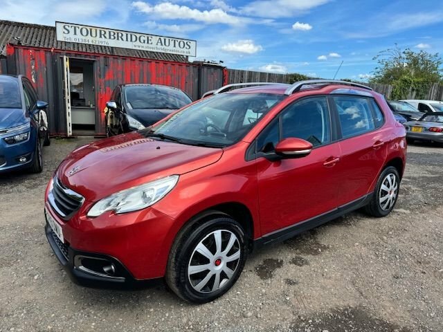 Compare Peugeot 2008 1.6 E-hdi Active Fap SP15OWU Red