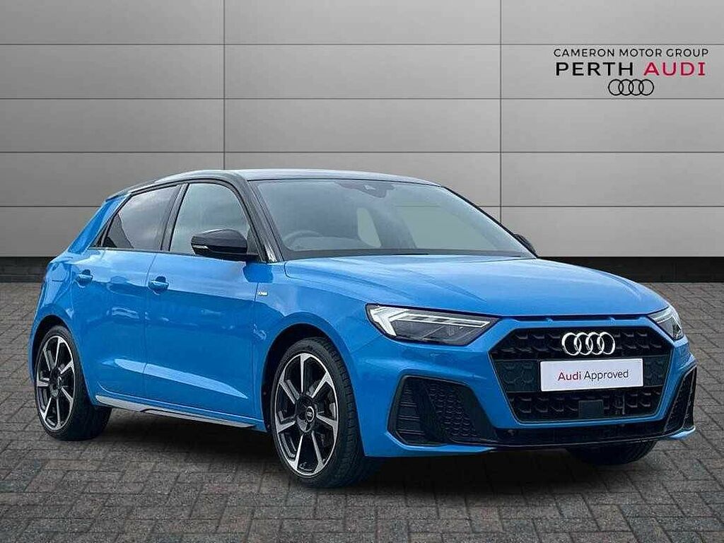 Compare Audi A1 Black Edition 30 Tfsi 110 Ps 6-Speed ST21TZH Blue