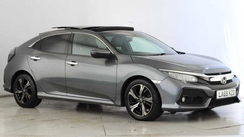 Compare Honda Civic 1.5 Vtec Turbo Prestige Cvt LA68KZD Grey