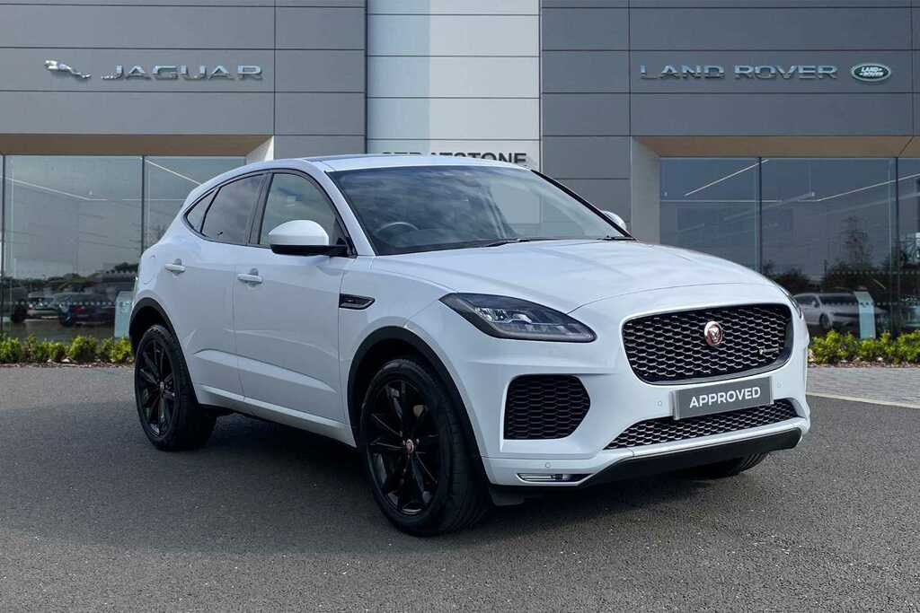 Compare Jaguar E-Pace 2.0D 180 Chequered Flag Edition OY70XTP White