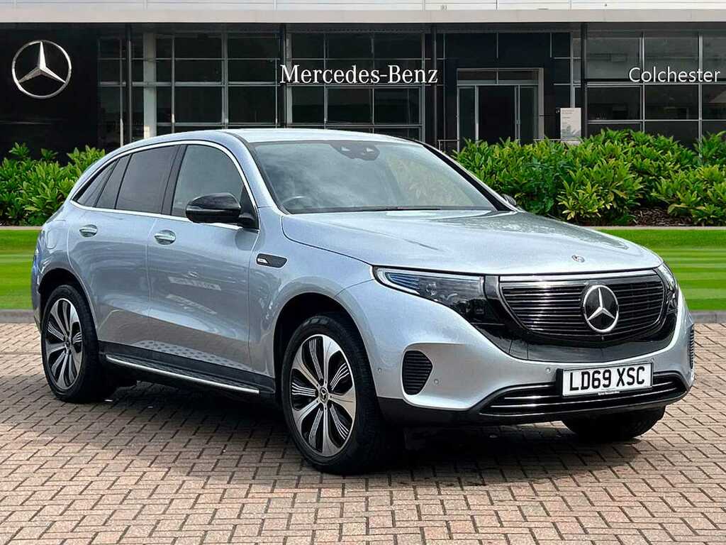 Compare Mercedes-Benz EQC 400 300Kw Edition 1886 80Kwh LD69XSC Silver