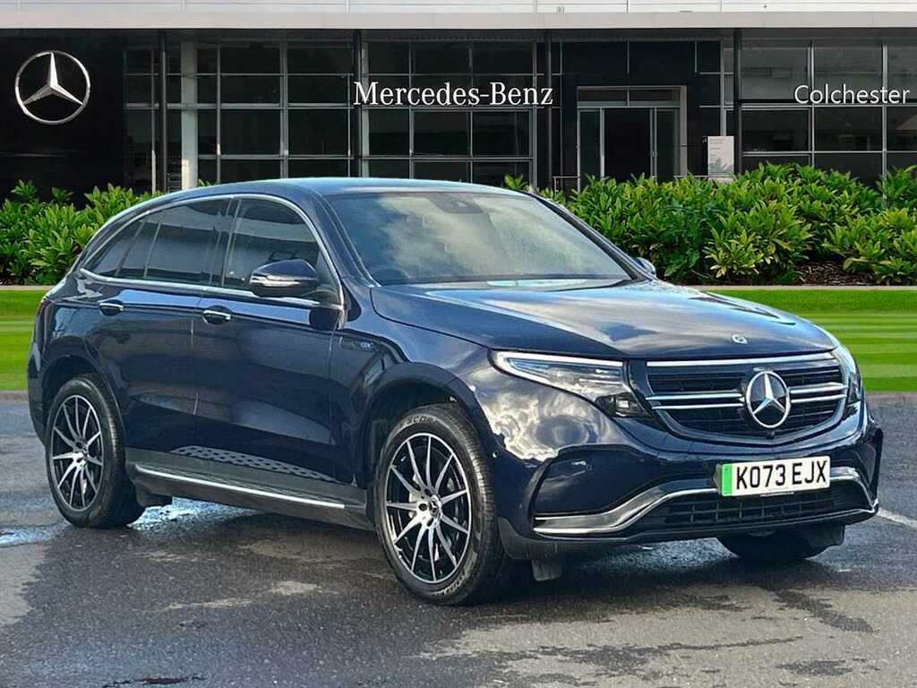 Compare Mercedes-Benz EQC 400 300Kw Amg Line Edition 80Kwh KO73EJX Blue
