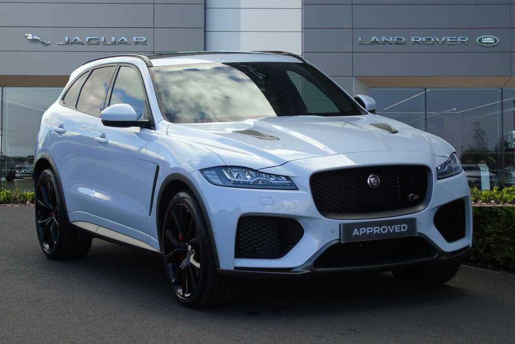 Compare Jaguar F-Pace 5.0 Supercharged V8 Svr Awd CA20CPX White