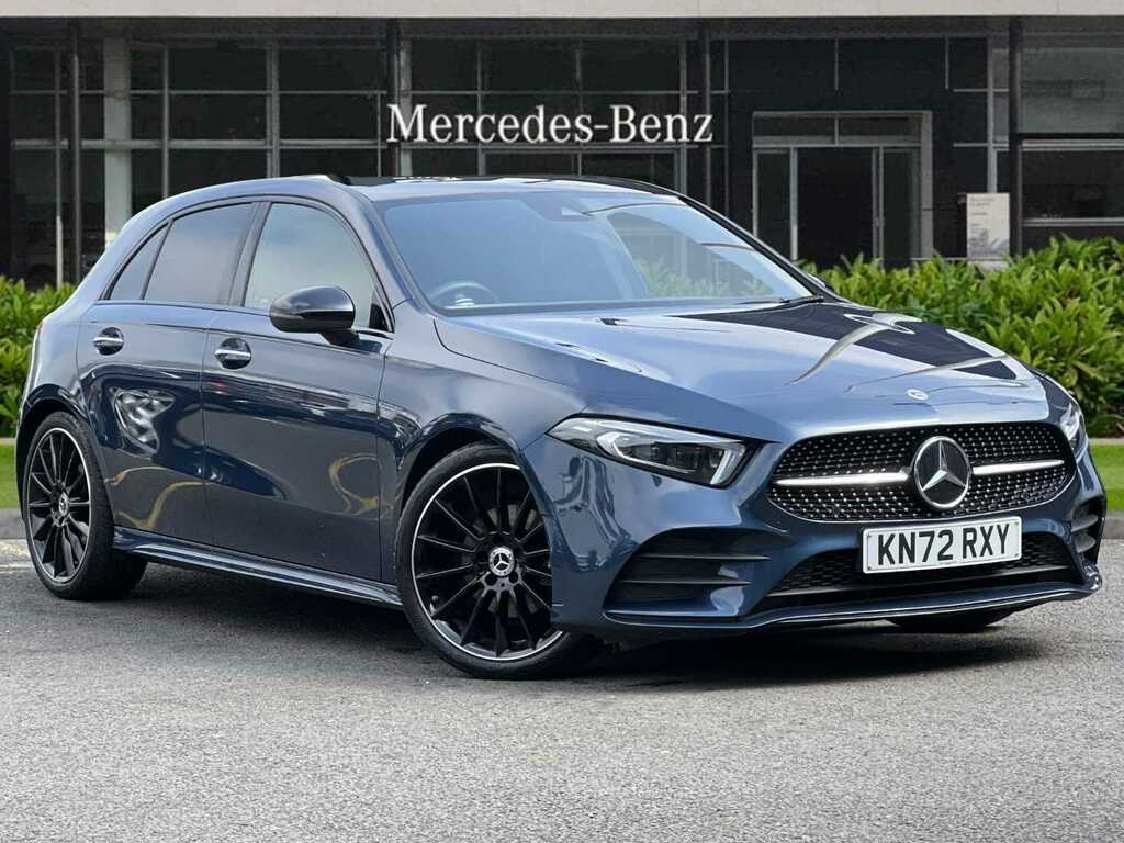 Compare Mercedes-Benz A Class A180 Amg Line Premium Plus Night Edition KN72RXY Blue