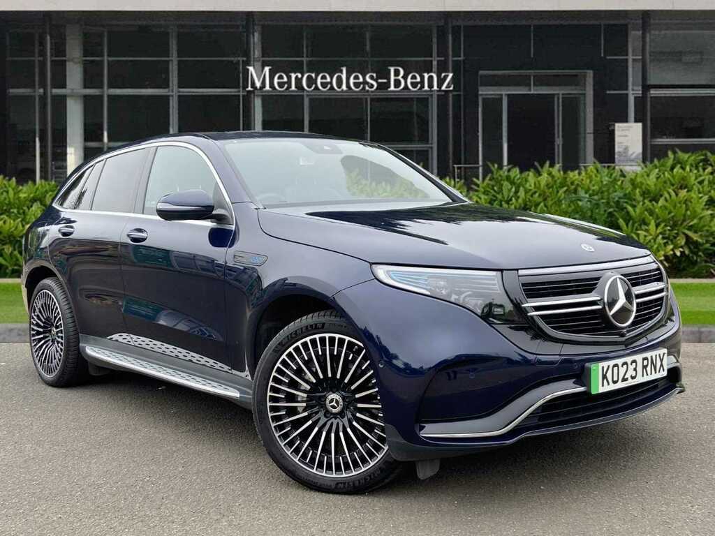 Compare Mercedes-Benz EQC 400 300Kw Amg Line Premium 80Kwh KO23RNX Blue