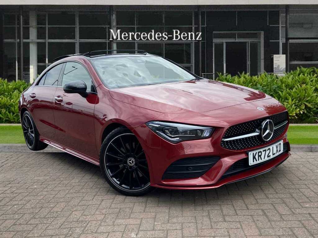 Compare Mercedes-Benz CLA Class 220D Amg Line Premium Night Ed Tip KR72LXD Red