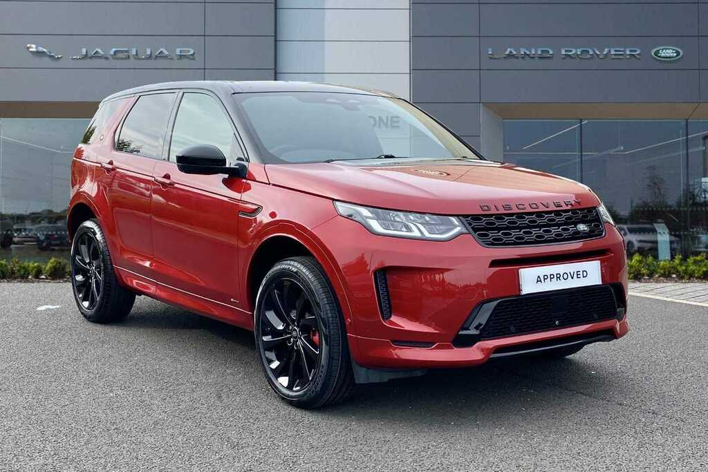 Compare Land Rover Discovery Sport 2.0 D165 R-dynamic S Plus 5 Seat PF21LBK Red