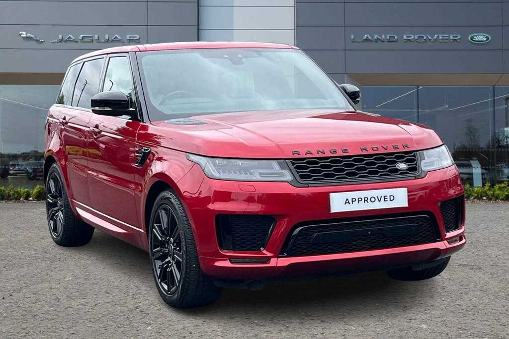 Compare Land Rover Range Rover Sport 3.0 D300 Dynamic 7 Seat KP21PGX Red