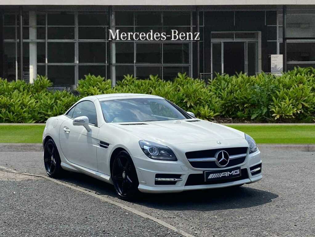 Compare Mercedes-Benz SLK 200 Blueeff Amg Sport Ed 125 Tip EE53XJG White