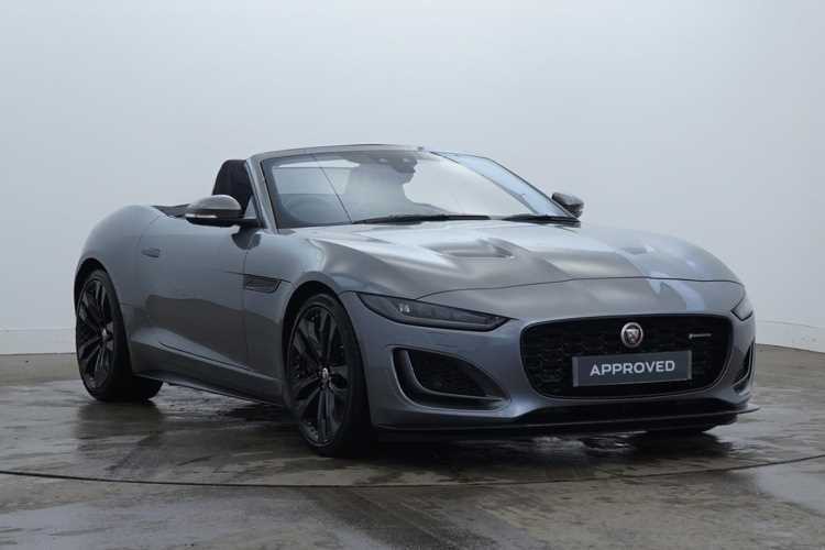 Compare Jaguar F-Type 5.0 P450 Sc V8 R-dynamic Black Awd KR72PVD Grey