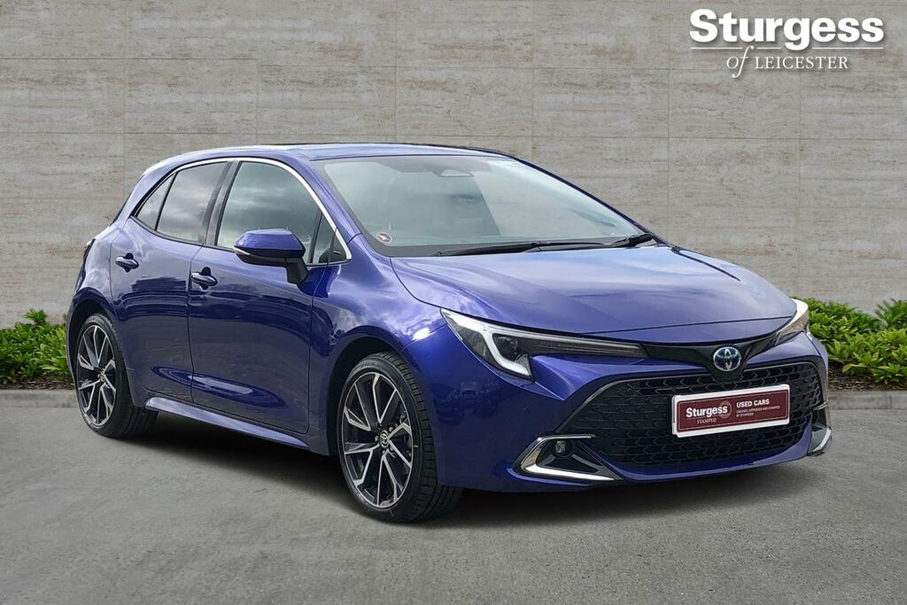 Compare Toyota Corolla 1.8 Vvt-h Excel Cvt Euro 6 Ss LJ73WWG Blue