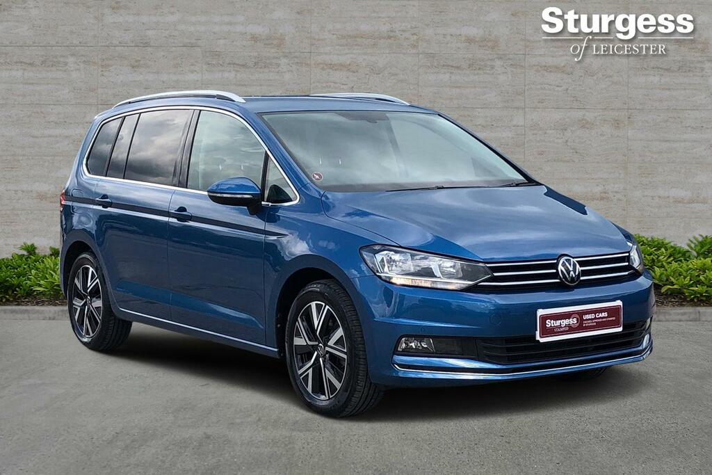 Compare Volkswagen Touran 1.5 Tsi Evo Sel Dsg Euro 6 Ss GL21XDA Blue