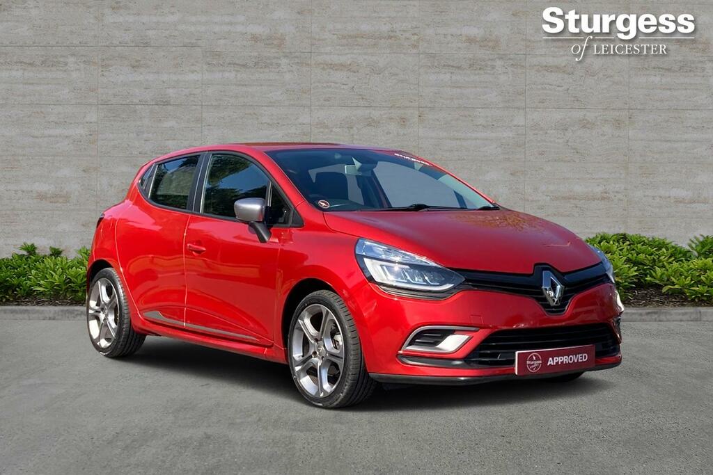 Compare Renault Clio Gt Line Tce HN68YEF Red