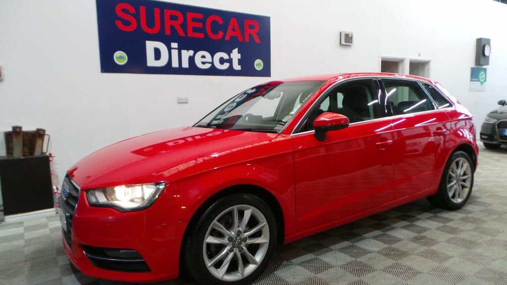 Compare Audi A3 Hatchback 1.4 OY13OHJ Red