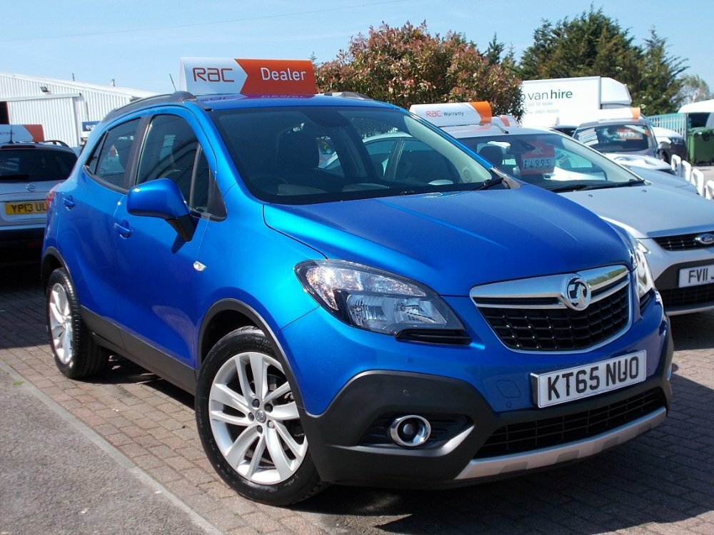 Compare Vauxhall Mokka 1.4 Exclusiv Low Mileage KT65NUO Blue