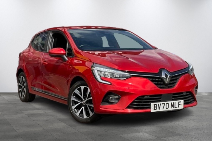 Compare Renault Clio Iconic Tce BV70MLF Red