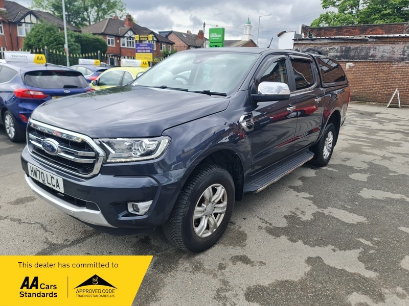Compare Ford Ranger 2.0 Ecoblue Limited Pickup HW70LCA Grey