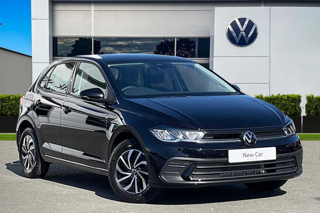 Compare Volkswagen Polo Mk6 Facelift 2021 1.0 80Ps Life DA73XCE Black