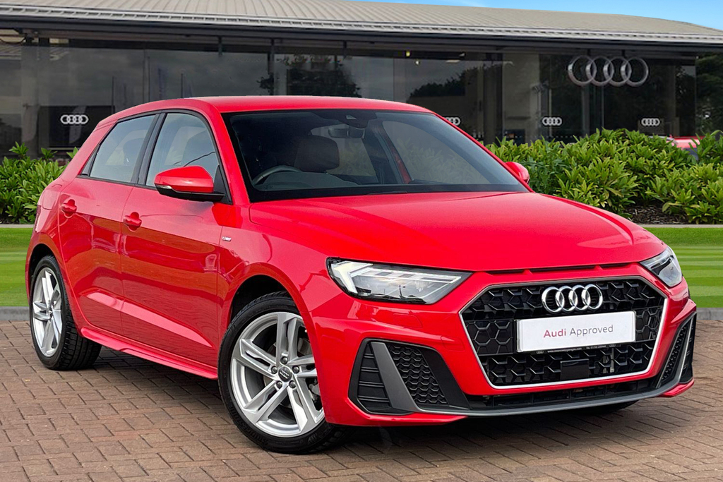 Compare Audi A1 S Line 35 Tfsi 150 Ps S Tronic BV70KJO Red