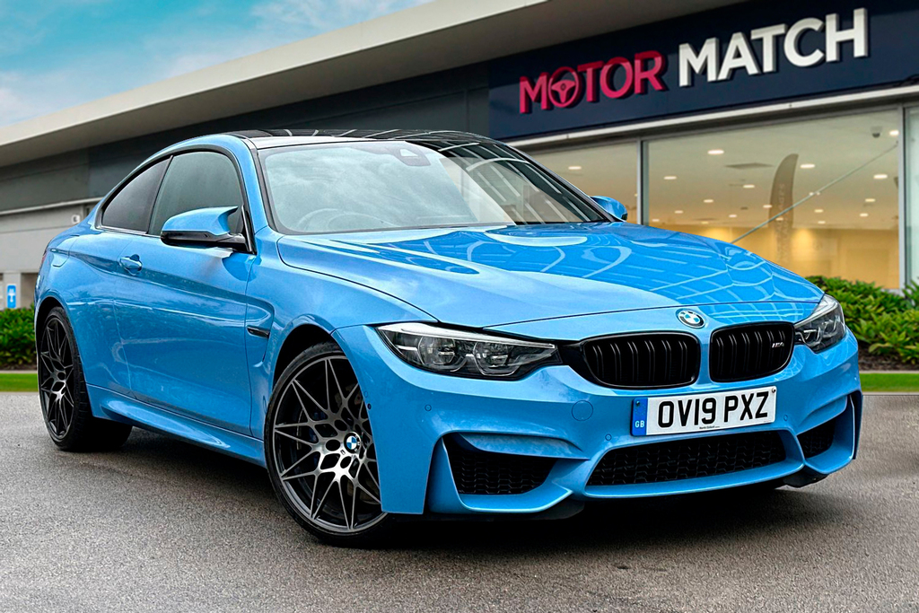 Compare BMW M4 3.0 Biturbo Gpf Competition Dct Euro 6 Ss OV19PXZ Blue