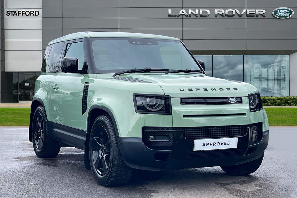 Compare Land Rover Defender 90 3.0 D300 90 75Th Limited Edition DN73FLR Green