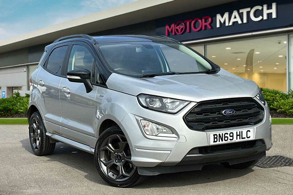 Ford Ecosport 1.0T Ecoboost St-line Euro 6 Ss Silver #1