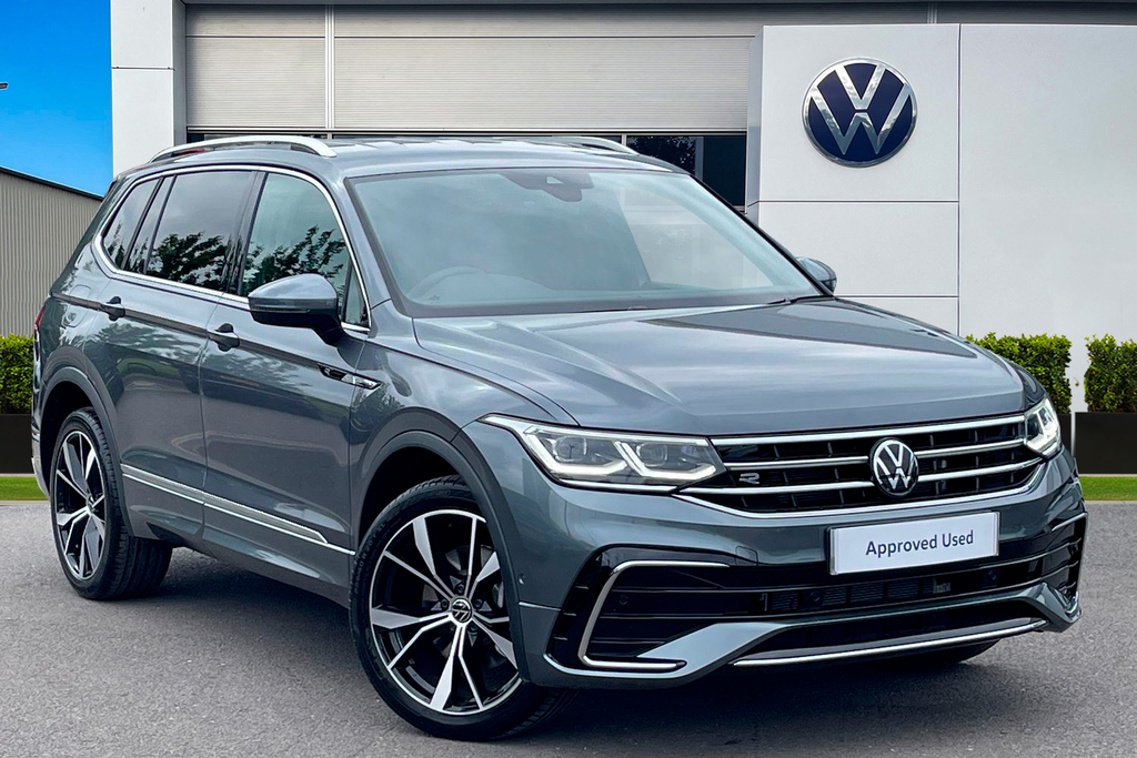 Compare Volkswagen Tiguan Allspace 2.0 Tsi 190Ps R-line 4Motion Dsg, Keyless With E KR24UHW Grey