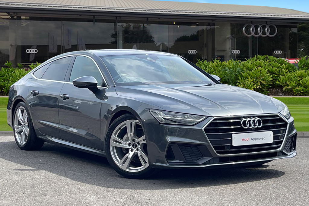 Compare Audi A7 S Line 40 Tdi 204 Ps S Tronic SK21ECW Grey