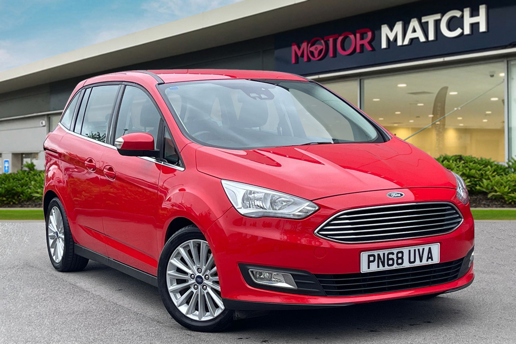 Ford Grand C-Max 1.0T Ecoboost Gpf Titanium Euro 6 Ss Red #1