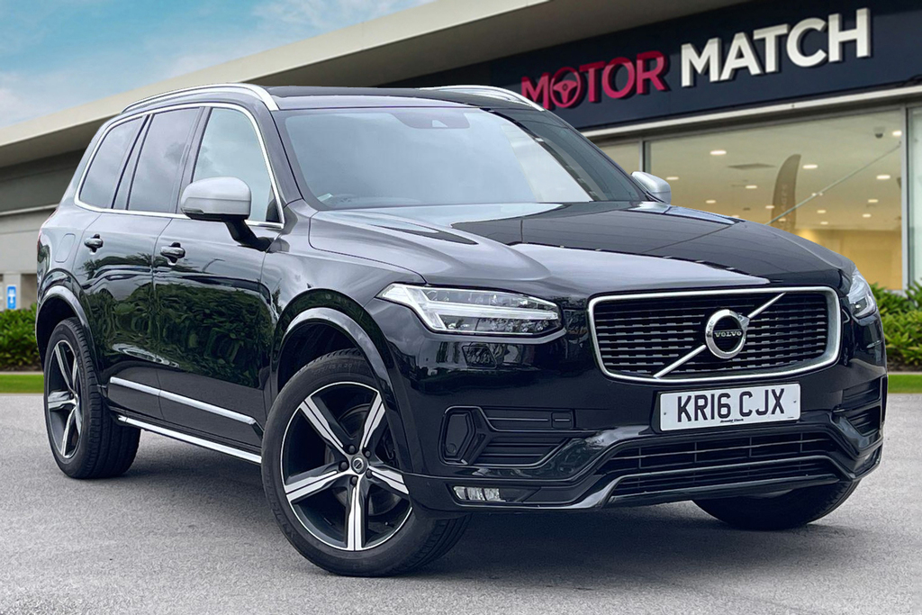 Compare Volvo XC90 2.0 D5 R-design Geartronic 4Wd Euro 6 Ss KR16CJX Black