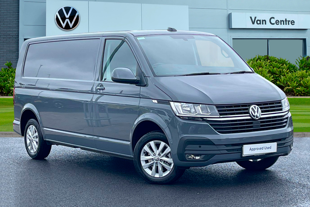 Compare Volkswagen Transporter 2.0Tdi 150Ps T30 Highline Lwb Tailgate - Air Con WR73AOT Grey