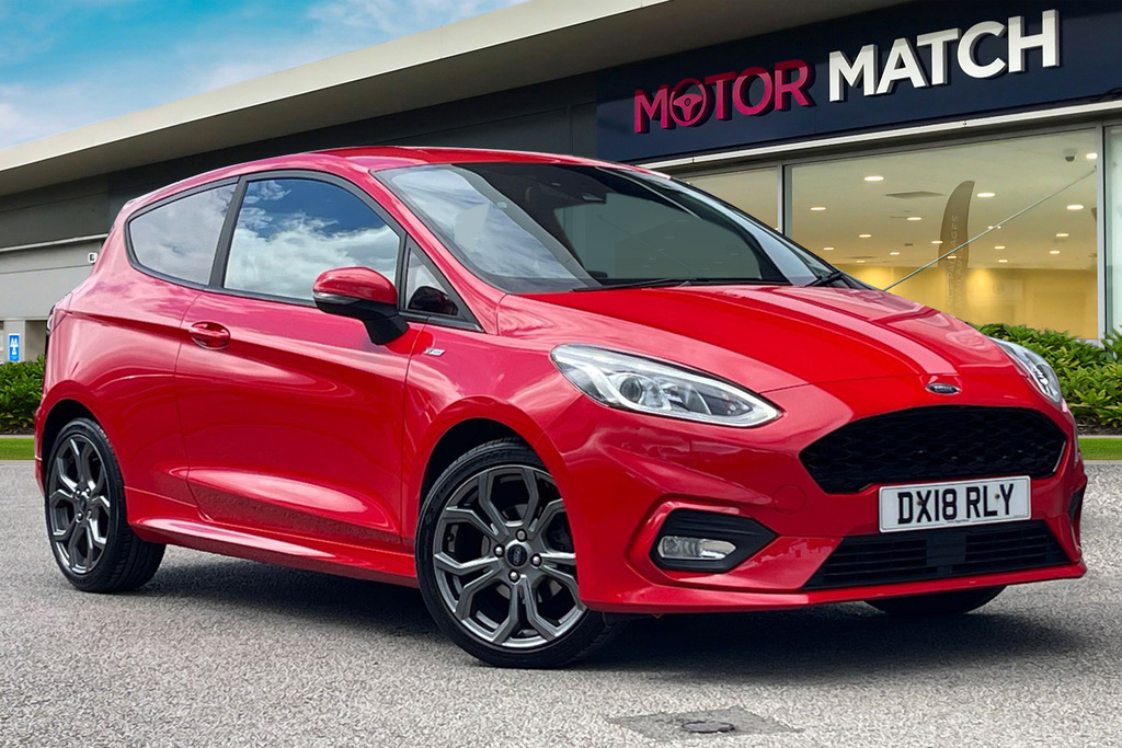 Ford Fiesta St-line Red #1