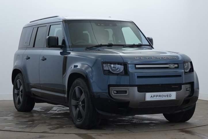 Compare Land Rover Defender 110 3.0 D250 X-dynamic Se KW23ORF Blue