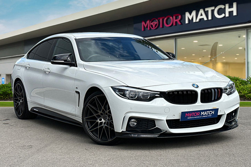 Compare BMW 4 Series Gran Coupe 2.0 420I Gpf M Sport Euro 6 Ss OY20RYD White