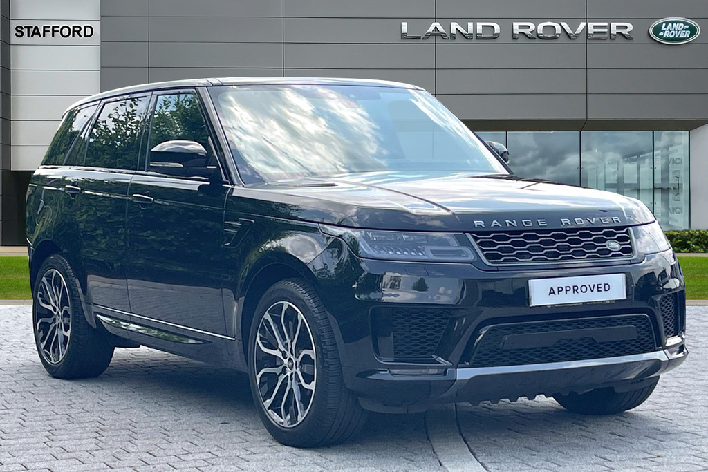 Compare Land Rover Range Rover Sport 3.0 D300 Hse Silver BW71UXN Black