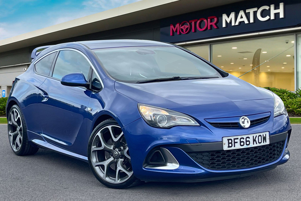 Compare Vauxhall Astra GTC 2.0T Vxr Euro 6 Ss BF66KOW Blue