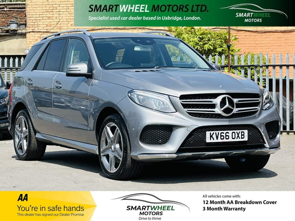 Mercedes-Benz GLE Class Gle 250 D 4Matic Amg Line Silver #1
