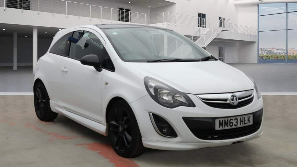 Compare Vauxhall Corsa 1.2 16V Limited Edition Euro 5 MM63HLK White