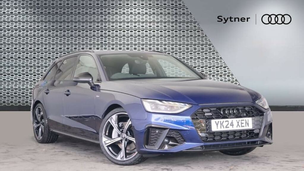 Compare Audi A4 Avant 40 Tdi 204 Qtro Black Ed S Tronic Tech Pro YC24WCF Blue