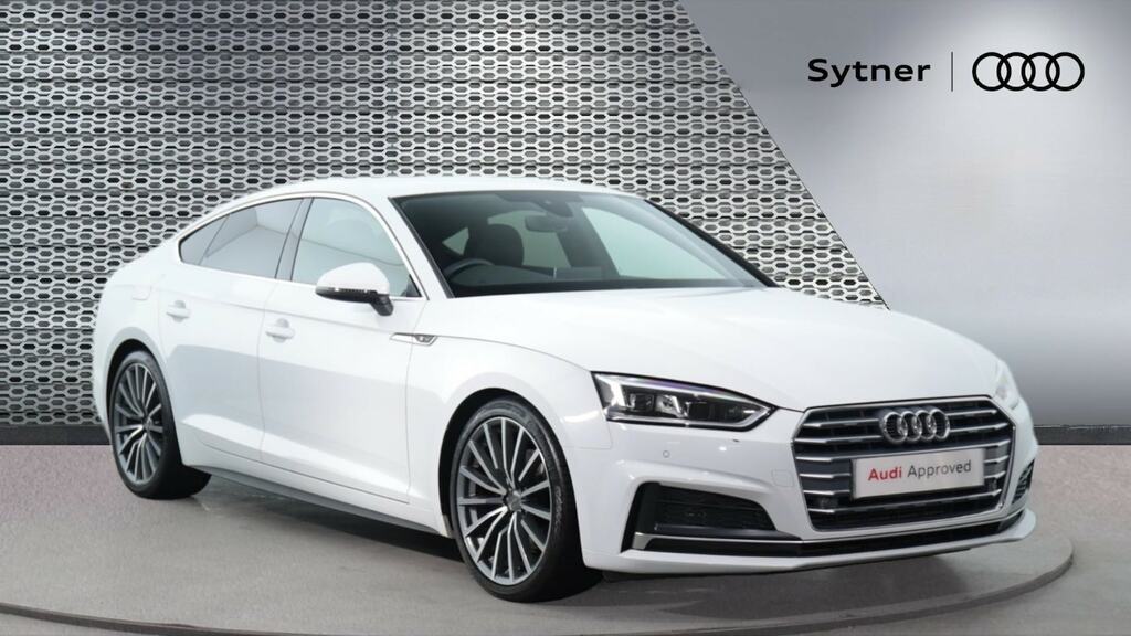 Compare Audi A5 40 Tfsi S Line S Tronic Tech Pack KP69LVZ White