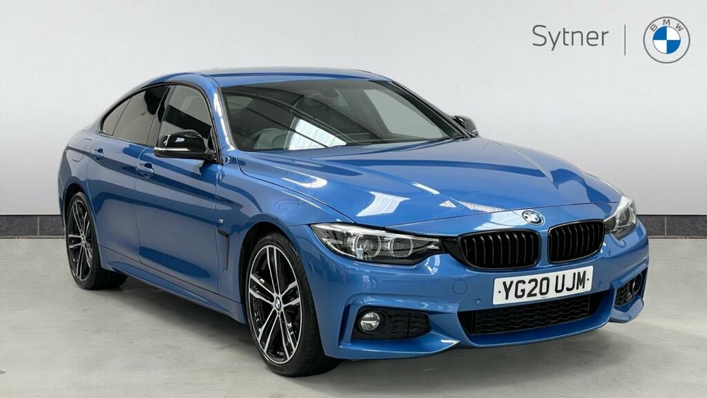 Compare BMW 4 Series Gran Coupe 420I M Sport Professional Media YG20UJM Blue