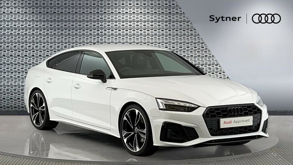 Compare Audi A5 35 Tfsi Black Edition S Tronic Cs RO22LCJ White