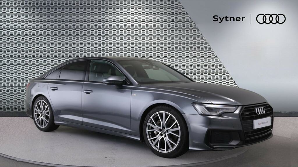 Compare Audi A6 Saloon 45 Tfsi Quattro Black Edition S Tronic Tech MT19YVY Grey