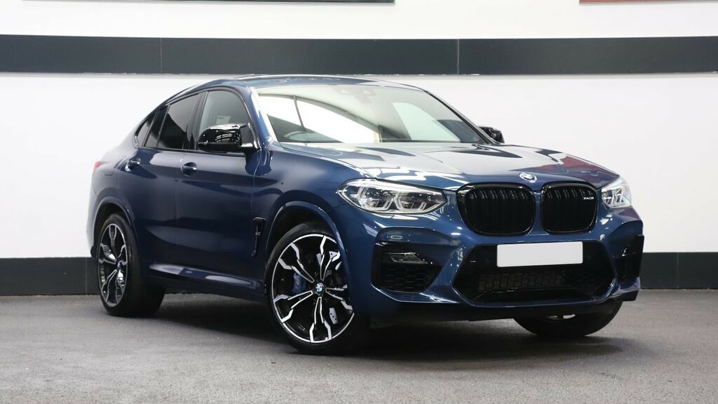 Compare BMW X4 M M Competition LB20NHA Blue