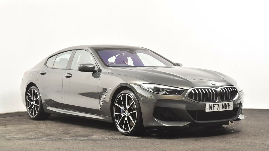 Compare BMW 8 Series Gran Coupe 840D Xdrive Mht M Sport WF71NWH Grey