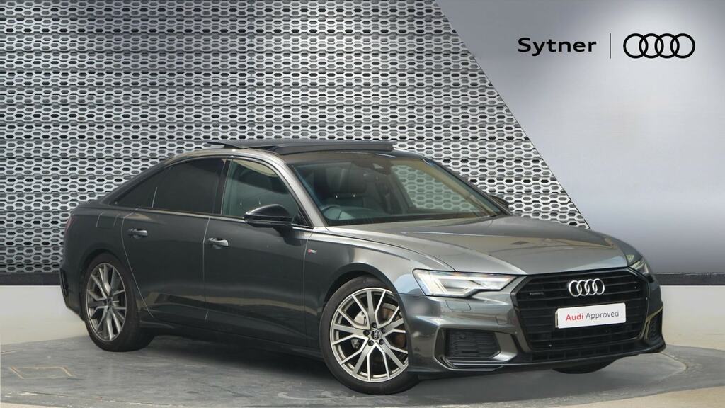 Compare Audi A6 Saloon 40 Tdi Quattro Black Edition S Tronic FK02TEZ Grey