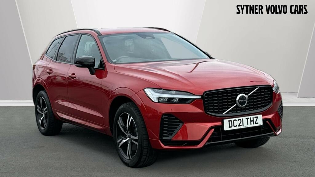 Compare Volvo XC60 2.0 B5p R Design Awd Geartronic DC21THZ Red