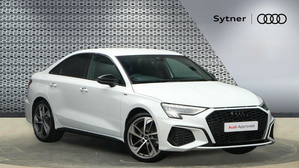 Compare Audi A3 30 Tfsi Sport S Tronic Tech Pack YE24RZB White