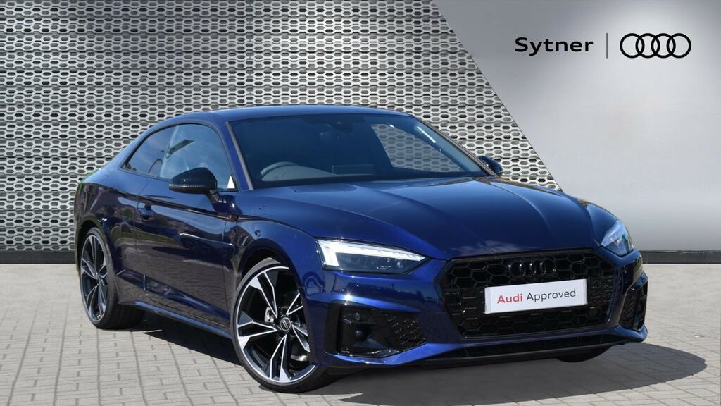 Compare Audi A5 35 Tdi Black Edition S Tronic Comfortsound FE24XGZ Blue